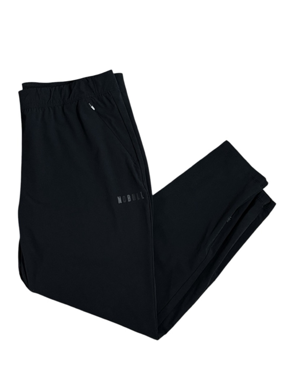Nobull Black Stretch Ankle Zip Outdoor Tapered Jogger Pants Size XL
